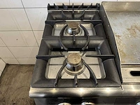 Combisteel - 2-pits gasfornuis - afbeelding 4 van  5