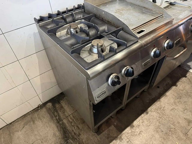 Combisteel - 2-pits gasfornuis - afbeelding 3 van  5