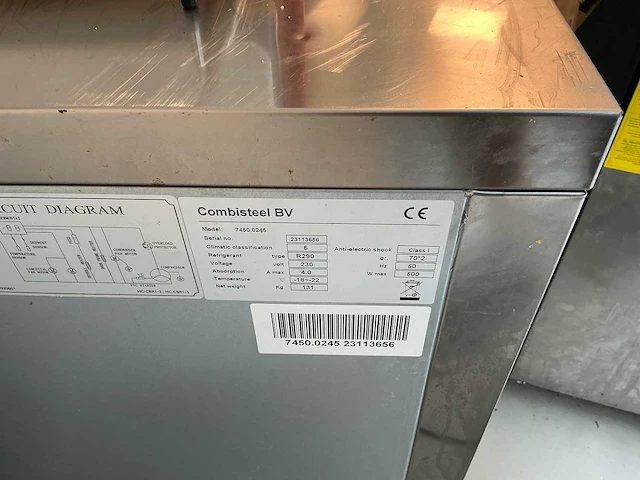 Combisteel - koelwerkbank - afbeelding 6 van  6