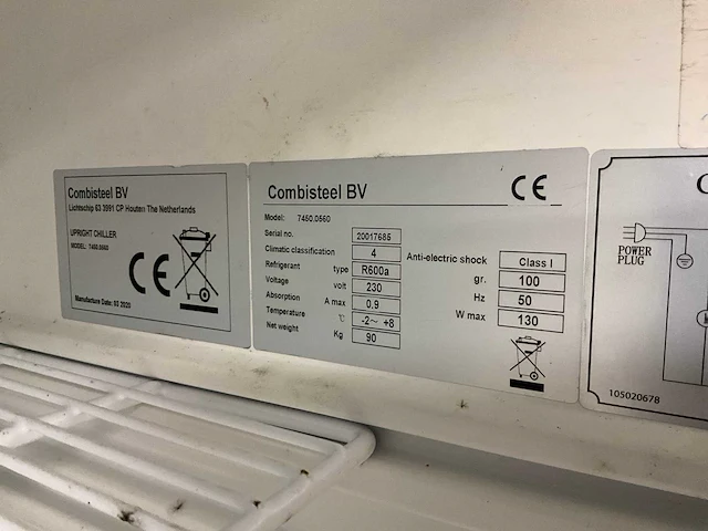 Combisteel 7450.0560 rvs koelkast - afbeelding 7 van  7