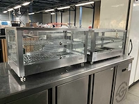 Combisteel 7487.0130 warmhoudvitrine (2x) - afbeelding 1 van  4