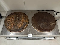 Combisteel crêpe maker met twee platen - afbeelding 2 van  7