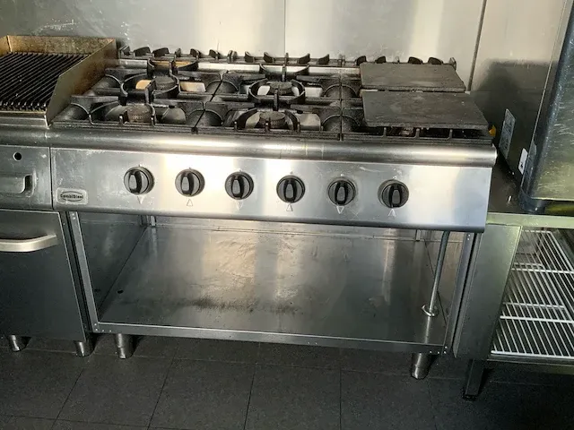 Combisteel gasfornuis - afbeelding 1 van  2