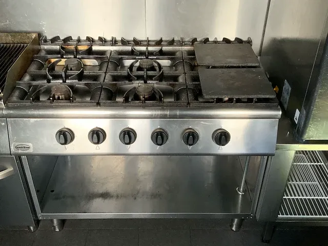 Combisteel gasfornuis - afbeelding 2 van  2
