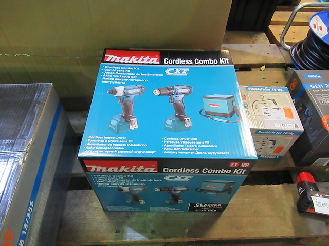 Combo set makita, clx224a - afbeelding 2 van  3