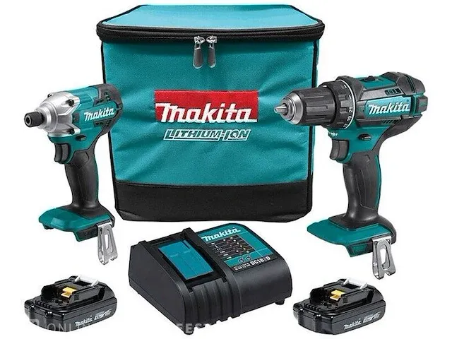 Comboset makita, clx224a - afbeelding 1 van  2