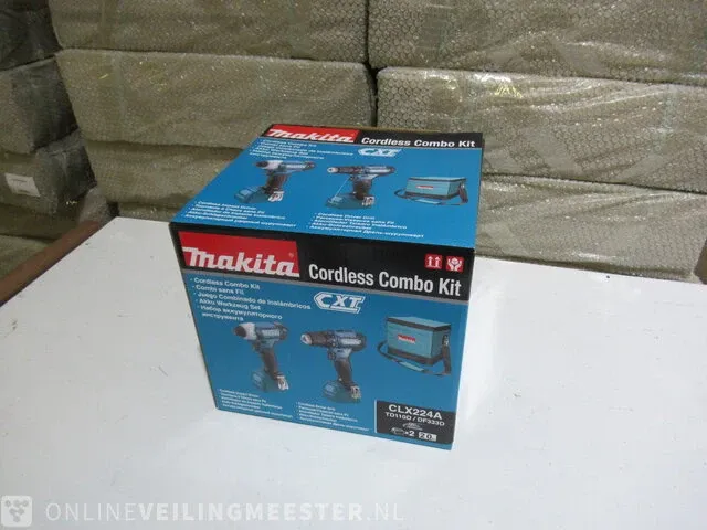 Comboset makita, clx224a - afbeelding 2 van  2