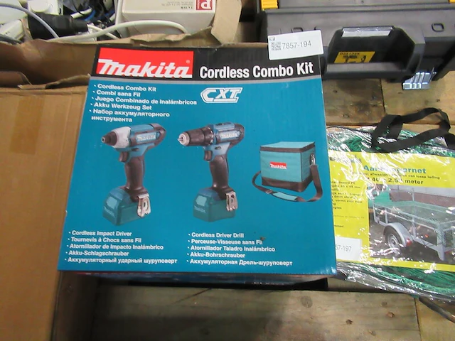 Comboset makita, clx224a - afbeelding 3 van  3