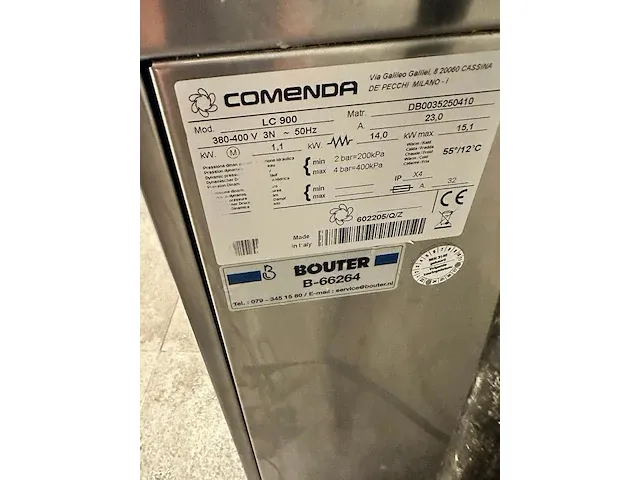 Comenda - lc900 - korvenvaatwasmachine - afbeelding 3 van  5