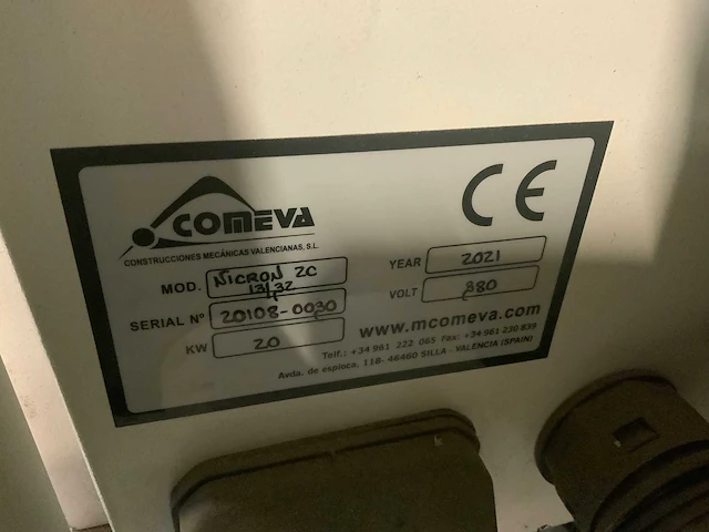 Comeva - nicron 2c - cnc-freesmachine - 2021 - afbeelding 31 van  37