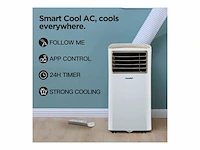 Comfee easy cool 2.6 mobiele airconditioner 9000 btu koelen ventileren en ontvochtigen - afbeelding 4 van  4