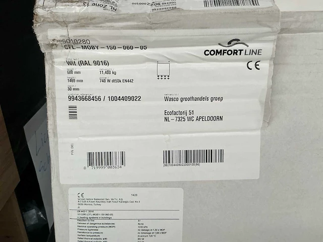 Comfortline gfl moby radiator - afbeelding 2 van  3