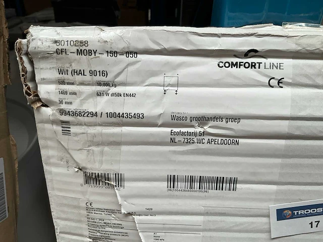 Comfortline gfl moby radiator - afbeelding 3 van  4