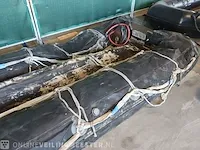 Commando hypalon landmacht 8-10 mans rubberboot, dsb 550, zwart - afbeelding 4 van  6