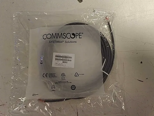 Commscope systimax - cpc3392-03f033 - patch kabel - rj45 connector (4583x) - afbeelding 2 van  4