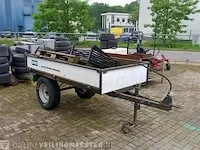 Compact kipper landbouw aanhanger