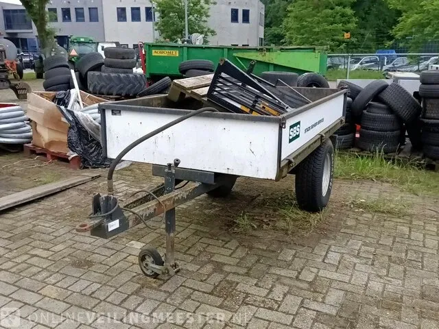 Compact kipper landbouw aanhanger - afbeelding 3 van  8