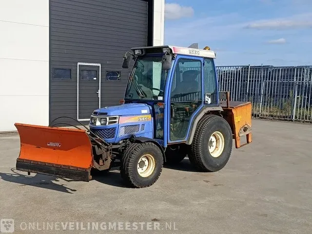 Compact tractor iseki, th4260 met schuif en zoutstrooier, bouwjaar 2005 - afbeelding 12 van  36