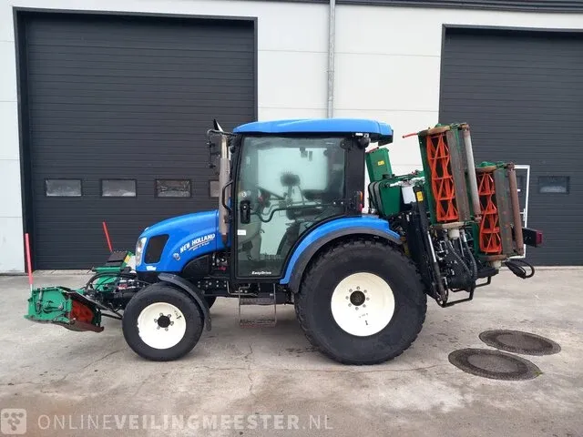 Compact tractor new holland, 3040 boomer 45d 4wd met kooimaaimachine ransomes, bouwjaar 2016 - afbeelding 12 van  50