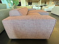 Compacte bank met unieke stof en bies - afbeelding 2 van  8