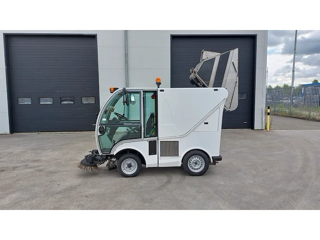 Compacte veegmachine, bucher cityspider , 2 pro, wit, 2011 - afbeelding 8 van  35