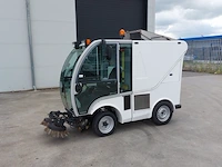 Compacte veegmachine, bucher cityspider , 2 pro, wit, 2011