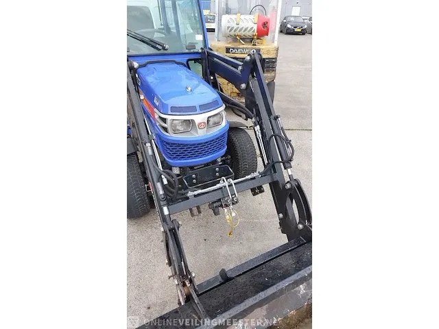 Compacttractor / minitrekker iseki , th 4260, blauw, bouwjaar 2006 - afbeelding 4 van  35