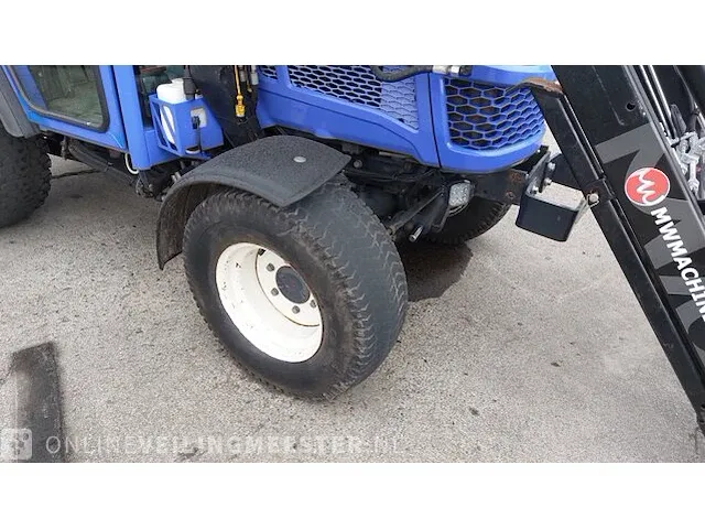 Compacttractor / minitrekker iseki , th 4260, blauw, bouwjaar 2006 - afbeelding 5 van  35