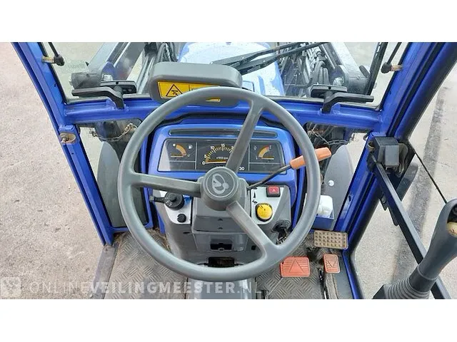 Compacttractor / minitrekker iseki , th 4260, blauw, bouwjaar 2006 - afbeelding 20 van  35