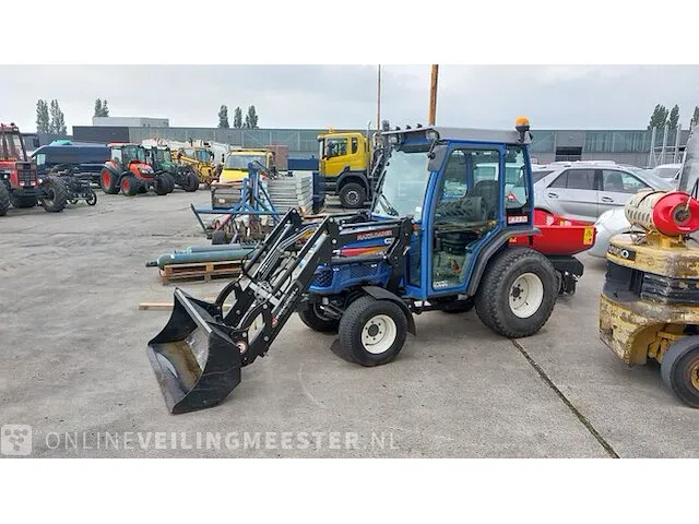 Compacttractor / minitrekker iseki , th 4260, blauw, bouwjaar 2006 - afbeelding 12 van  35