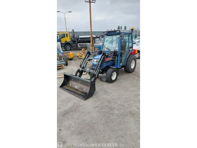 Compacttractor / minitrekker iseki , th 4260, blauw, bouwjaar 2006 - afbeelding 23 van  35