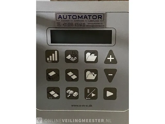 Compleet etiketteersystemen incl. lopende band automator, eme 2000, bouwjaar 2018 - afbeelding 11 van  15