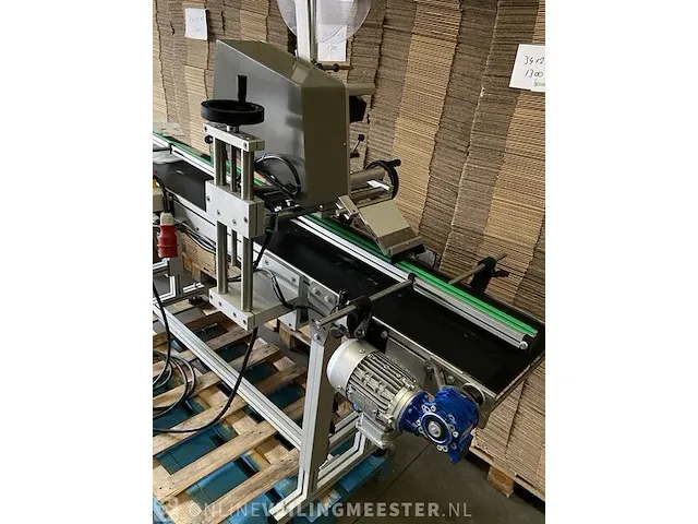 Compleet etiketteersystemen incl. lopende band automator, eme 2000, bouwjaar 2018 - afbeelding 15 van  15