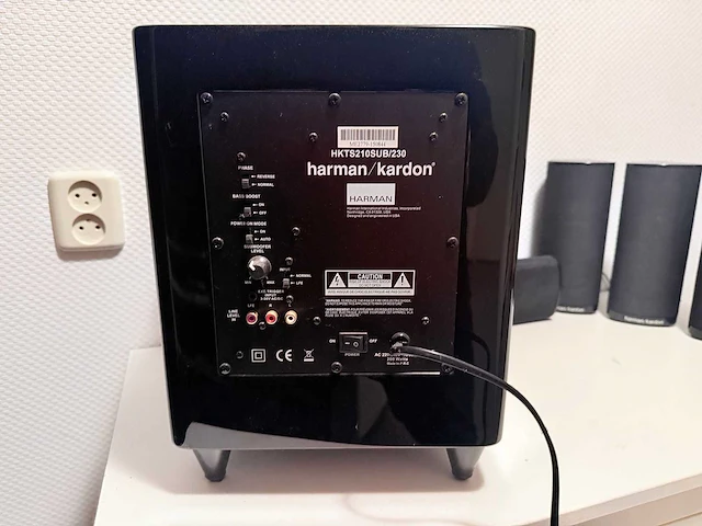 Compleet professioneel harman kardon home cinema set. - afbeelding 18 van  21