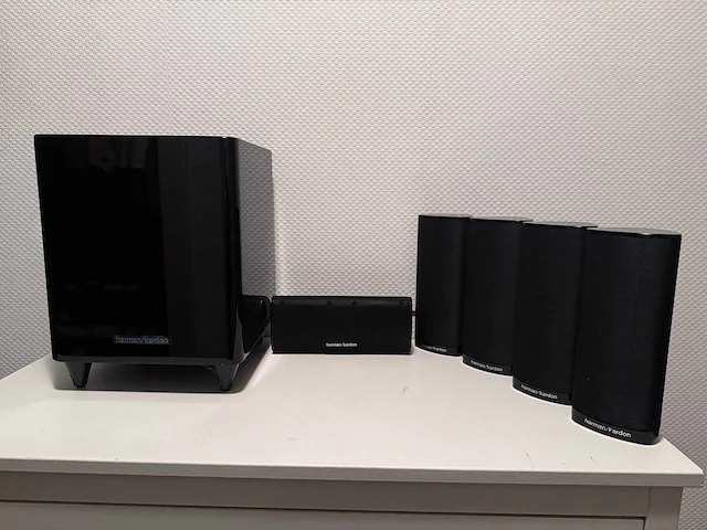 Compleet professioneel harman kardon home cinema set. - afbeelding 20 van  21