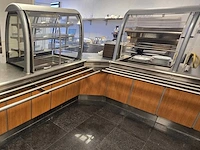 Compleet zelfbedieningsbuffet (gedemonteerd) - afbeelding 1 van  16