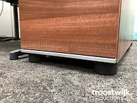 Complete 2 persoons elektrisch zit/sta werkplek - toscaans noten - afbeelding 6 van  26