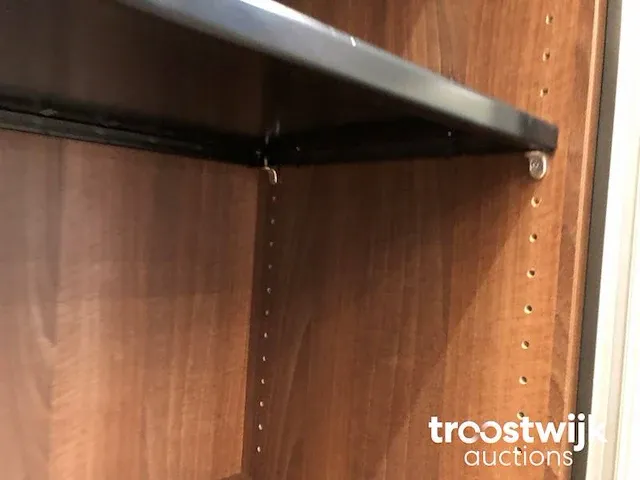 Complete 2 persoons elektrisch zit/sta werkplek - toscaans noten - afbeelding 18 van  26