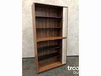 Complete 2 persoons elektrisch zit/sta werkplek - toscaans noten - afbeelding 19 van  26