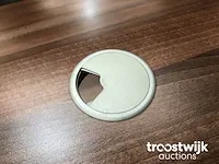 Complete 2 persoons elektrisch zit/sta werkplek - toscaans noten - afbeelding 24 van  26
