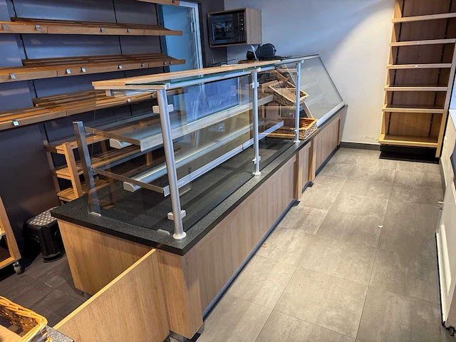 Complete bakkerij winkel inventaris met broodschappen - afbeelding 4 van  12