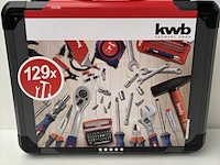 Complete gereedschapskoffer kwb - afbeelding 1 van  2