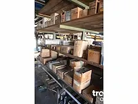 Complete inhoud werkplaats installatiemateriaal inclusief stelling - afbeelding 3 van  20