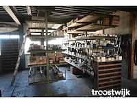 Complete inhoud werkplaats installatiemateriaal inclusief stelling - afbeelding 1 van  20