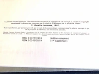 Complete la grande larousse encyclopedy françaises - afbeelding 4 van  5