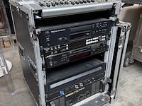 Complete muziekinstallatie met flightcase behringer, tascam, denon, sony, yamaha - afbeelding 1 van  9