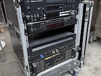 Complete muziekinstallatie met flightcase behringer, tascam, denon, sony, yamaha - afbeelding 5 van  9