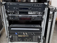 Complete muziekinstallatie met flightcase behringer, tascam, denon, sony, yamaha - afbeelding 6 van  9