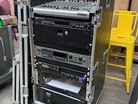 Complete muziekinstallatie met flightcase numark, behringer, denon, sony, shure, yamaha - afbeelding 1 van  12