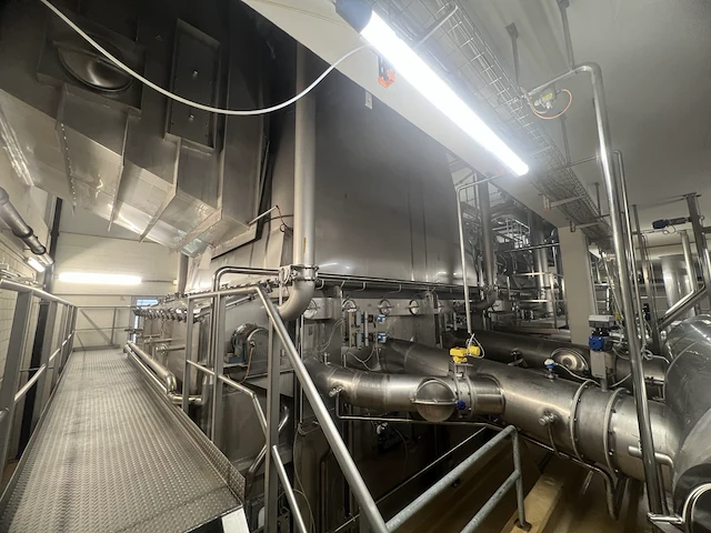 Complete niro filtermat spay drying line - afbeelding 8 van  10